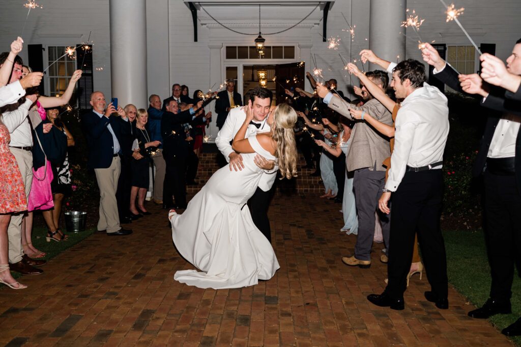 TPC sugarloaf wedding, Wedding exit